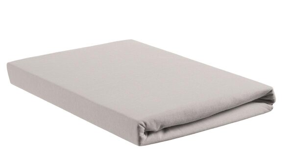 Beddinhouse Jersey, Baumwolle Spannbettlaken  Jersey Hl Light Grey 140 X 200/220 Cm Hh: 30 Cm 140 x 200/220 cm Steghöhe: 30 cm 1 Spannbettlaken Hellgrau