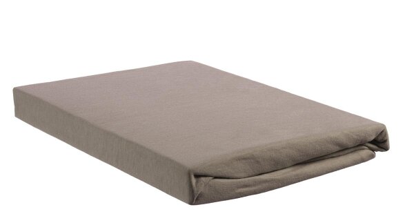 Beddinhouse Jersey, Baumwolle Spannbettlaken  Jersey Hl Taupe 140 X 200/220 Cm Hh: 30 Cm 140 x 200/220 cm Steghöhe: 30 cm 1 Spannbettlaken Taupe