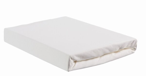 Beddinhouse Jersey, Baumwolle Spannbettlaken  Jersey Tds White 200 X 200/220 Cm Hh: 10 Cm 200 x 200/220 cm Steghöhe: 10 cm 1 Splittopper-Spannbettlaken Weiß