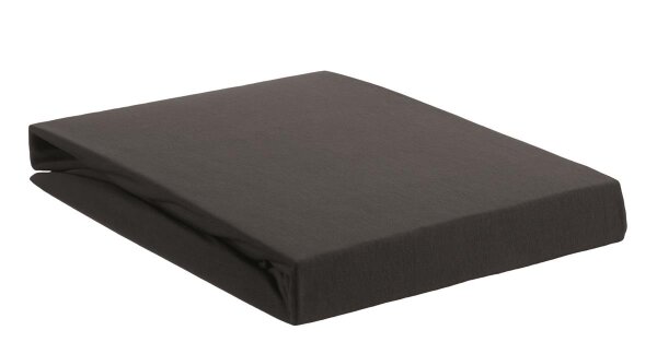 Beddinhouse Jersey-Elasthan Spannbettlaken  Lycra Hl Anthracite 90/100 X 200/220 Cm Hh: 35 Cm 90/100 x 200/220 cm Steghöhe: 40 cm 1 Spannbettlaken Anthrazit