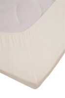 Beddinhouse Jersey-Elasthan Spannbettlaken  Lycra Td Off-White 140/160 X 200/220 Cm Hh: 10 Cm 140/160 x 200/220 cm Steghöhe: 10 cm 1 Topper-Spannbettlaken Off-White