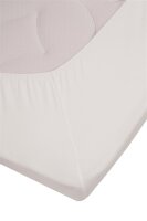 Beddinhouse Jersey-Elasthan Spannbettlaken  Lycra Td White 140/160 X 200/220 Cm Hh: 10 Cm 140/160 x 200/220 cm Steghöhe: 10 cm 1 Topper-Spannbettlaken Weiß