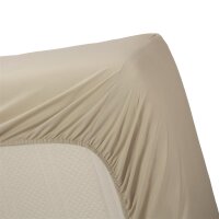 Beddinhouse Renforcé Spannbettlaken  Percale Hl Sand 140 X 200 Cm Hh: 35 Cm 140 x 200 cm Steghöhe: 35 cm 1 Spannbettlaken Sand