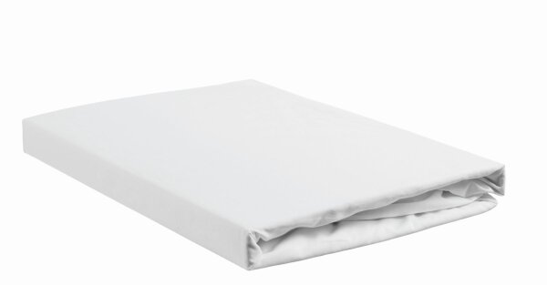 Beddinghouse Percale Spannbettlaken - Weiß 100% Baumwolle 1 Spannbettlaken 90 x 200 cm Matratzenhöhe: 28 cm