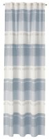 Neutex Schal mit Schlaufenband unten Beschwerungsband Morella H x B 245 x 144 cm blau