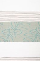 Neutex Schal mit Schlaufenband unten Beschwerungsband Sorento H x B 245 x 144 cm salbei-beige