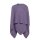 Knit Factory Jazz Poncho capes One Size Glatt Lila