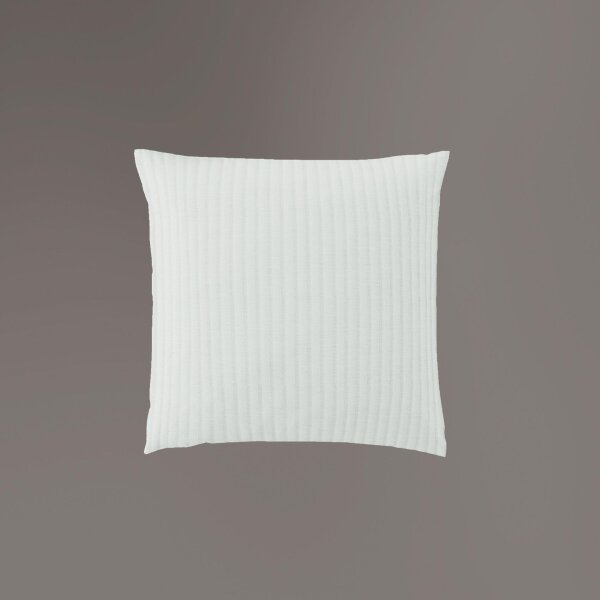 Irisette Interlock-Jersey uni Kissenbezug Lumen 8129 weiss 40 x 40 cm 8129-60 weiss