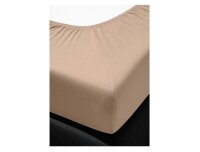 Irisette Fein-Biber Betttuch Merkur 0006 mocca 150 x 250 cm + 100x200 cm