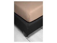 Irisette Fein-Biber Betttuch Merkur 0006 mocca 150 x 250 cm + 100x200 cm