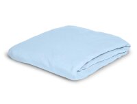 Irisette Frottier-Stretch Spannbetttuch Orion 0009 bleu 120 x 200 cm + 120x200 cm