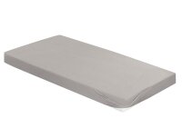 Irisette Kuschel-Jersey Spannbetttuch Vesuv 0012 silber...