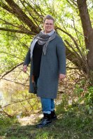 Knit Factory Luna Strickjacke 46/48 Glatt Braun