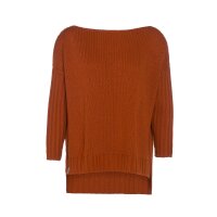 Knit Factory Kylie Pullover 36/44 Glatt Orange