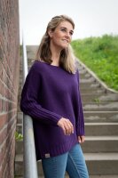 Knit Factory Kylie Pullover 36/44 Glatt Dunkelblau