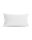 Heckett and Lane Mako Satin Elementi Kissenbezug 40x80 White Uni White