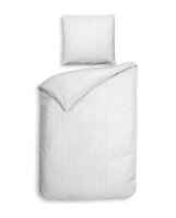 Heckett and Lane Mako Satin Banda BW 135 White Striped White