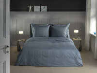 Heckett and Lane Mako Satin Banda BW 135 Colonial Blue Striped Colonial-Blue