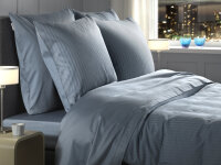 Heckett and Lane Mako Satin Banda BW 135 Colonial Blue Striped Colonial-Blue