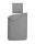 Heckett and Lane Mako Satin Banda BW 135 Glacier Grey Striped Glacier-Grey