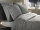 Heckett and Lane Mako Satin Banda BW 135 Glacier Grey Striped Glacier-Grey