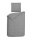 Heckett and Lane Mako Satin Diamante Bettwäsche 135 Glacier Grey  Glacier-Grey 1 Bettbezug 135x200cm + 1 Kissenbezug 80x80cm