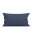 Yellow Perkal Percale Kissenbezug 40x80 Midnight Blue Uni Midnight-Blue