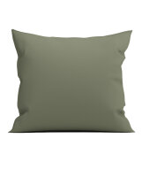 Yellow Perkal Percale Kissenbezug 80x80 Army Green Uni...