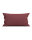 Yellow Perkal Percale Kissenbezug 40x80 Spicy Red Uni Spicy-Red