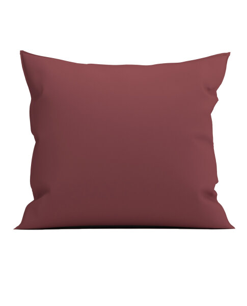 Yellow Perkal Percale Kissenbezug 80x80 Spicy Red Uni Spicy-Red