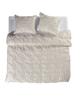 Yellow Mako Satin Nova Bettwäsche 135 Off-White Uni Off-white 1 Bettbezug 135x200cm + 1 Kissenbezug 80x80cm