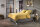 Yellow  Cialda Bettwäsche 135 Ochre Gold Uni Ochre-Gold 1 Bettbezug 135x200cm + 1 Kissenbezug 80x80cm