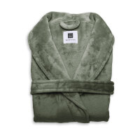 Zo!Home  Cara Bademantel Lang L Olive Green Uni Olive-Green