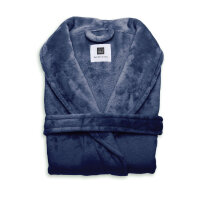 Zo!Home  Cara Bademantel Lang M Indigo Blue Uni Indigo-Blue