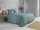 Zo!Home  Lino Bettwäsche 135 Emerald Green Uni Emerald-Green 1 Bettbezug 135x200cm + 1 Kissenbezug 80x80cm