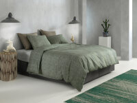 Zo!Home  Lino Bettwäsche 200 Army Green Uni...