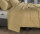 Zo!Home Bettwäsche Lino 1 Bettwäsche 240x220cm mit 2 Kopfkissen 60x70cm 100% Baumwolle Ochre Yellow