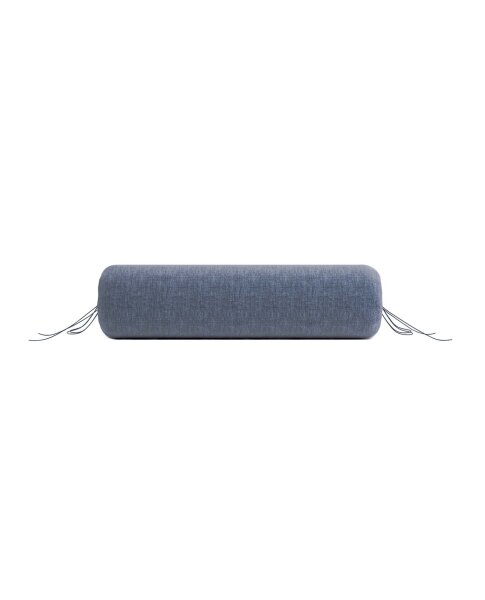 Zo!Home  Lino Nackenrollenbezug 25x90 Urban Blue Uni Urban-Blue