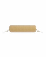 Zo!Home  Lino Nackenrollenbezug 25x90 Ochre Yellow Uni...