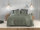 Zo!Home Mako Satin Satinado Bettwäsche 200 Army Green Uni Army-Green 1 Bettbezug 200x200cm + 2 Kissenbezug 80x80cm