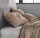 Zo!Home Bettwäsche Satinado 1 Bettwäsche 260x220cm + 2 Kopfkissen 60x70cm 100% Baumwolle Mako-Satin Praline Brown