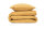 Zo!Home Mako Satin Satinado Bettwäsche 200 Ochre Gold Uni Ochre-Gold 1 Bettbezug 200x200cm + 2 Kissenbezug 80x80cm