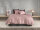 Zo!Home Mako Satin Satinado Bettwäsche 135 Shady Pink Uni Shady-Pink 1 Bettbezug 135x200cm + 1 Kissenbezug 80x80cm