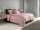 Zo!Home Mako Satin Satinado Bettwäsche 155 Shady Pink Uni Shady-Pink 1 Bettbezug 155x220cm + 1 Kissenbezug 80x80cm
