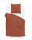 Zo!Home Bettwäsche Satinado 140x220 100% Baumwolle Mako-Satin Copper Orange