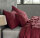 Zo!Home Mako Satin Satinado 2x Kissenbezug 80x80 Spicy Red Uni Spicy-Red