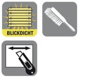 Gardinia Plissee Concept Tageslicht, mit 2 Bedienschienen, weiß 80 x 130 weiß