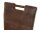 Soma Rattanstuhl Esszimmer Stuhl Bilbao mit Griff vollgepolstert Polster prairie brown (BxHxL) 45 x 91 x 59