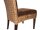 Soma Rattanstuhl Esszimmer Stuhl Bilbao mit Griff vollgepolstert Polster prairie brown (BxHxL) 45 x 91 x 59