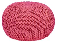 Soma Pouf Sitzpuff Strick Velours Sitzhocker Strickhocker...